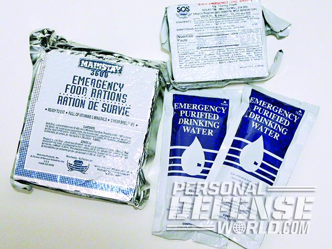 Safe Room food and water