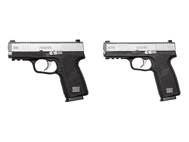 Kahr S Series 9mm handguns