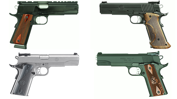 1911 pistols competition shooting