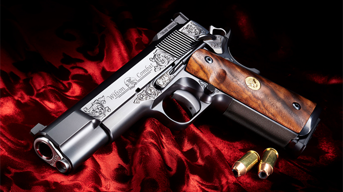 Wilson Combat Supergrade Pinnacle 1911 pistol lead
