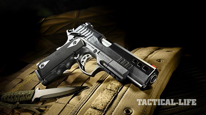 ATI FXH-45 pistol right angle