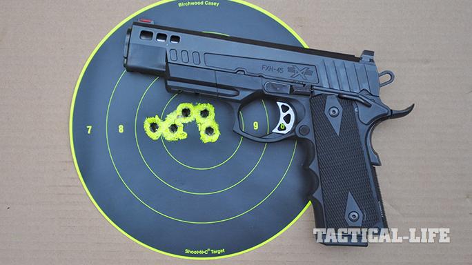 ATI FXH-45 pistol target