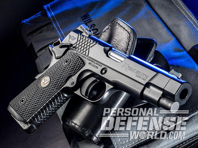 Wilson Combat X-TAC Elite Carry Comp pistol right angle