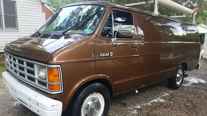 FBI Surveillance Van front