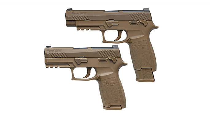 Sig Sauer P320 and Glock