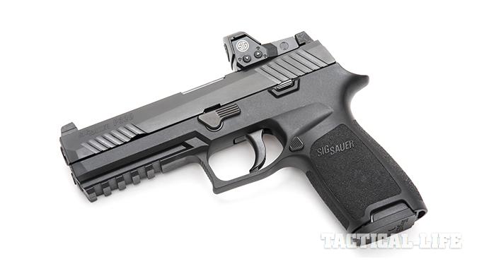Sig Sauer P320 RX Full-Size pistol left angle
