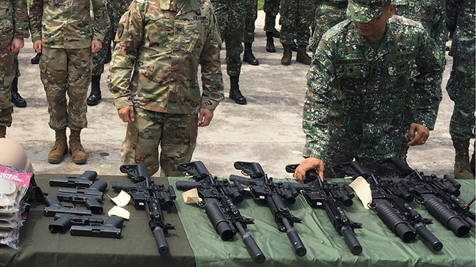 Philippine Marines surefire delivery