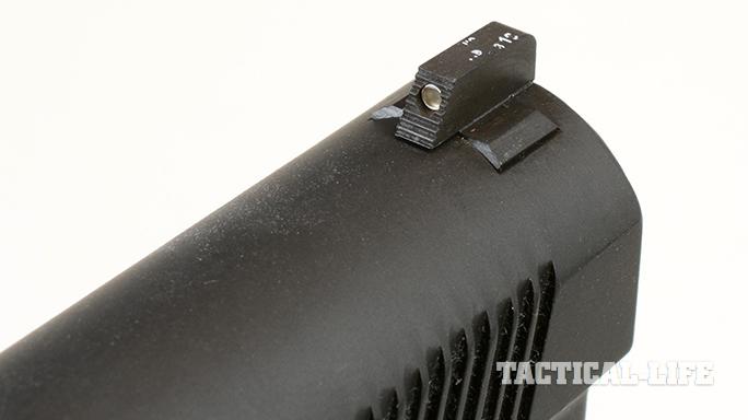 Pilot Mountain Arms Operator 1911 pistol front sight