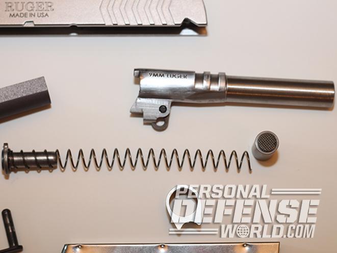 Ruger SR1911 Lightweight Commander 9mm pistol spring