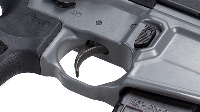 Sig MCX Virtus Patrol rifle trigger