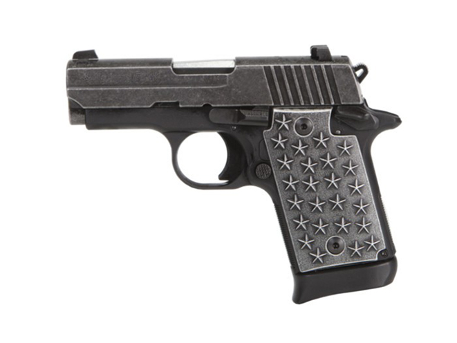 Sig Sauer P938 We The People pistol left profile