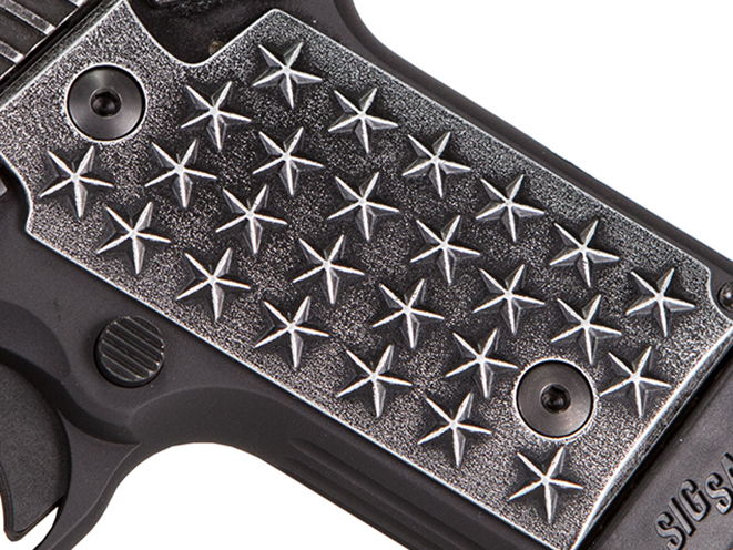 Sig Sauer P238 We The People pistol stars