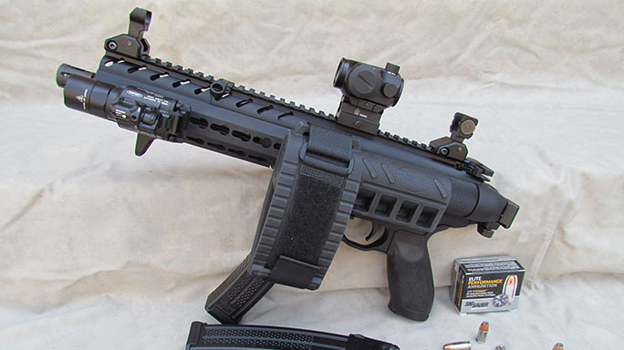 Gun Industry future Pistol Stabilizing Brace lead