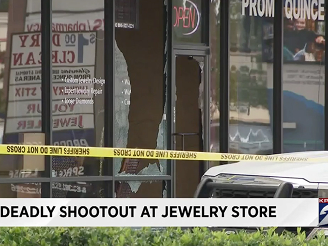 houston jewelry store gunfight