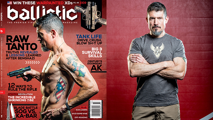 Kris Tanto Paronto Ballistic Magazine cover lead