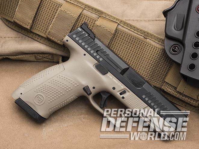 CZ P-10 C FDE 9mm pistol