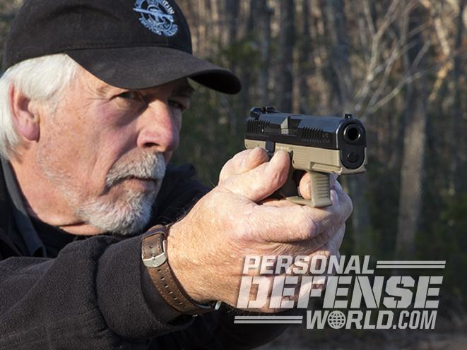 CZ P-10 C FDE pistol test