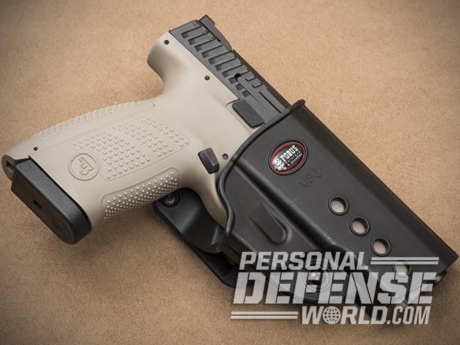 CZ P-10 C FDE pistol holster