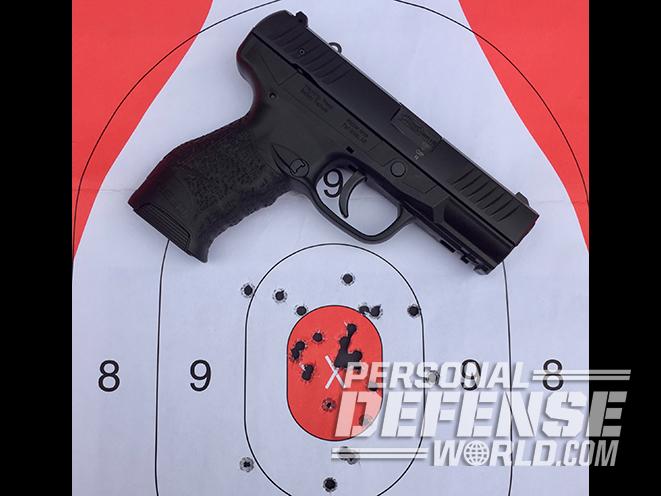 Walther Creed pistol target