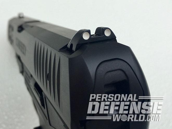 Walther Creed pistol rear sight