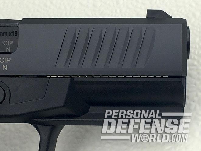 Walther Creed pistol serrations