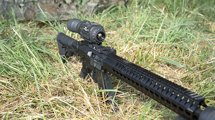 FLIR ThermoSight Pro Series sight front angle