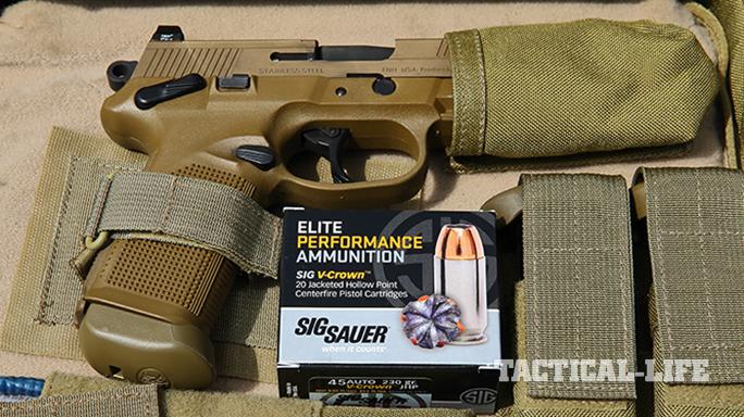 Sig P227 TACOPS and FNX-45 Tactical pistol nylon case