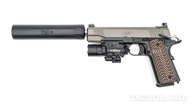 Kimber Warrior SOC TFS pistol left profile