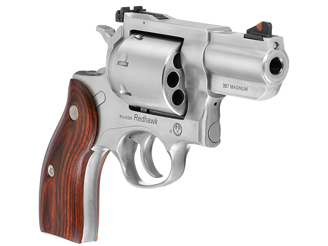Ruger Redhawk revolver right angle