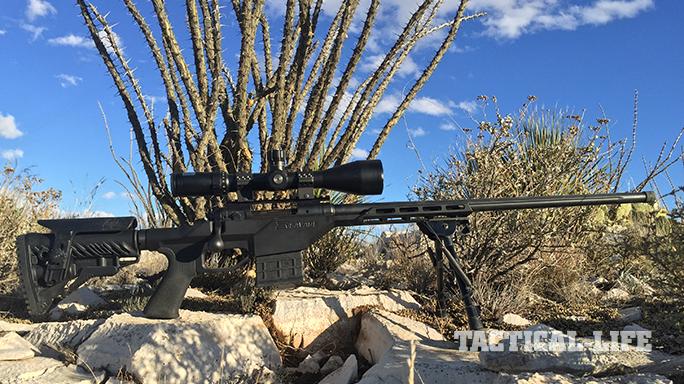 Savage 10 BA Stealth rifle right profile