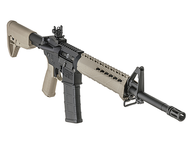 Springfield Saint FDE rifle right angle