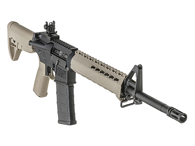 Springfield Saint FDE rifle another angle