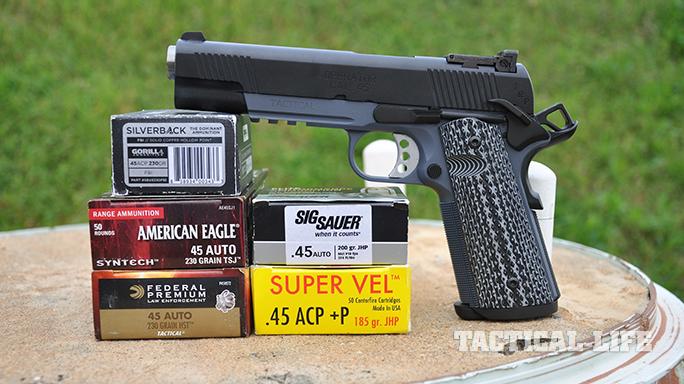 Springfield TRP Operator pistol ammo