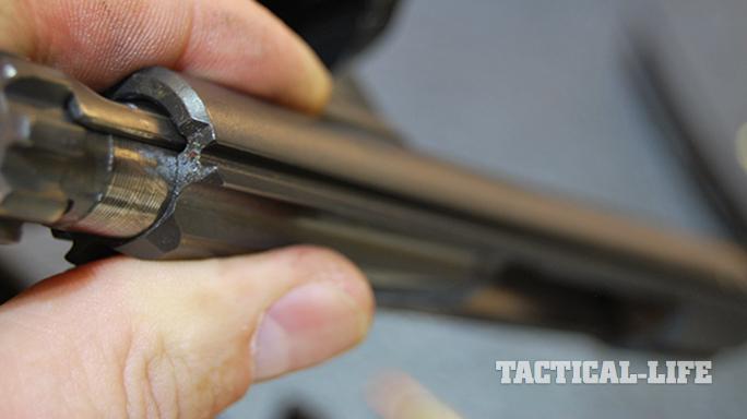 Steyr STM-556/RS-556 rifle barrel angle