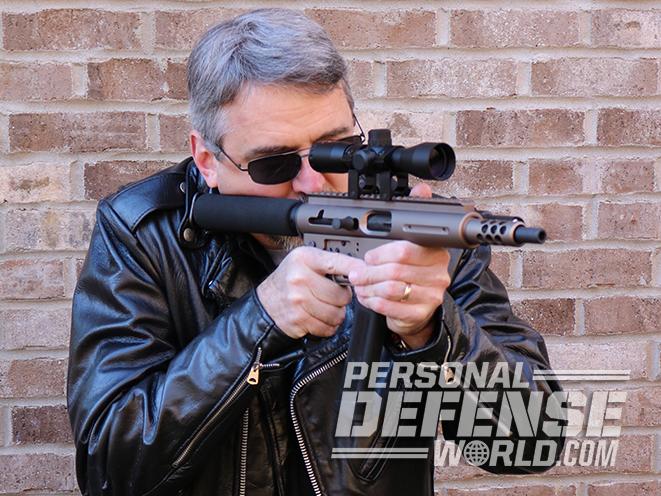 TNW Aero Survival Pistol aiming