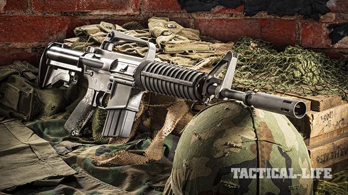 Troy XM177E2 rifle right angle