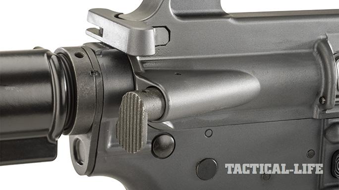 Troy XM177E2 rifle forward assist