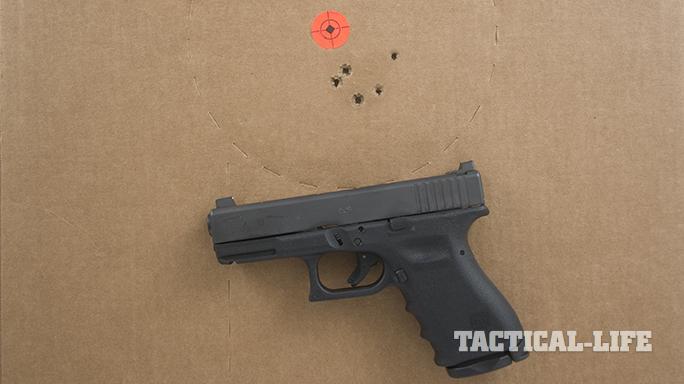 Vickers Tactical Glock 19 pistol grouping