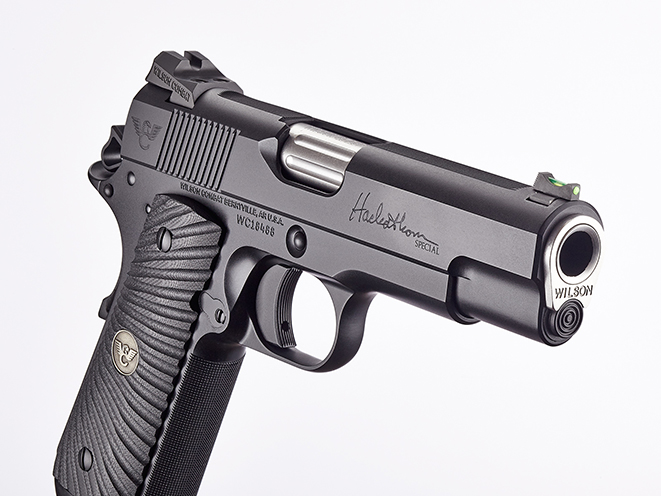 Wilson Combat Hackathorn Special Commander pistol engraved frame