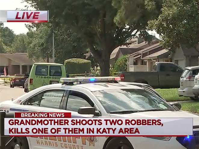 armed grandmother texas home invaders