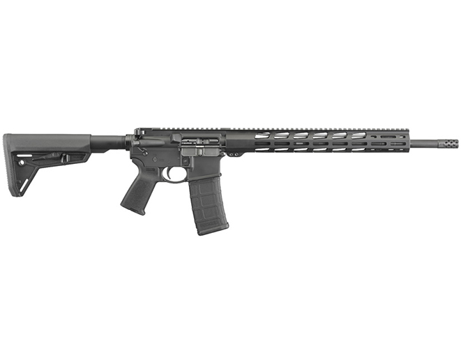 Ruger AR-556 MPR rifle right profile