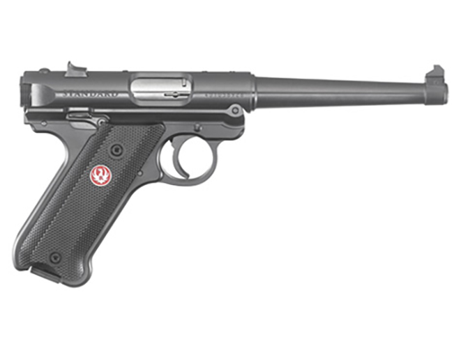 ruger mark iv standard pistol with 6-inch barrel
