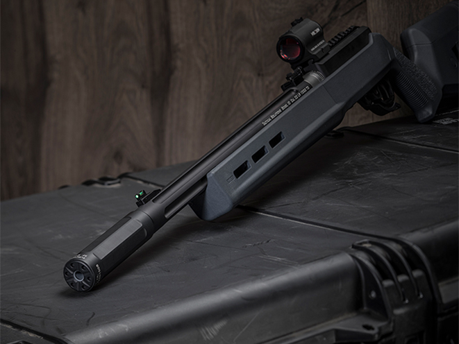 SureFire Ryder 22-Mini suppressor left angle