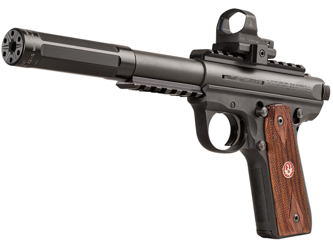 SureFire Ryder 22-Mini suppressor on pistol