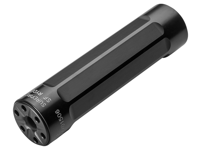 SureFire Ryder 22-Mini suppressor left angle