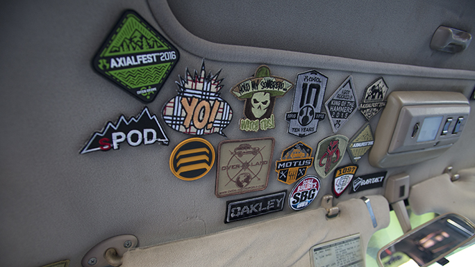 ADV80 JF80 1992 Land Cruisers patches