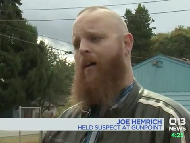 Marysville Police Armed Homeowner home invasion