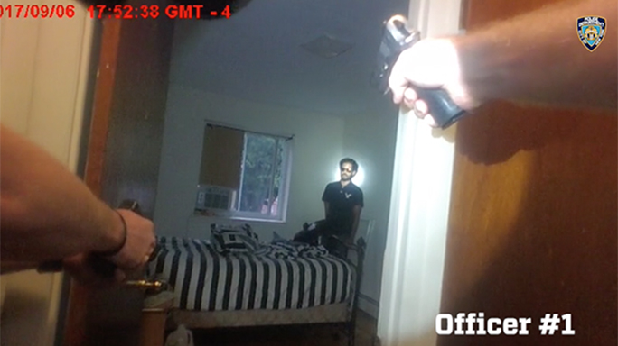 nypd body cam shooting