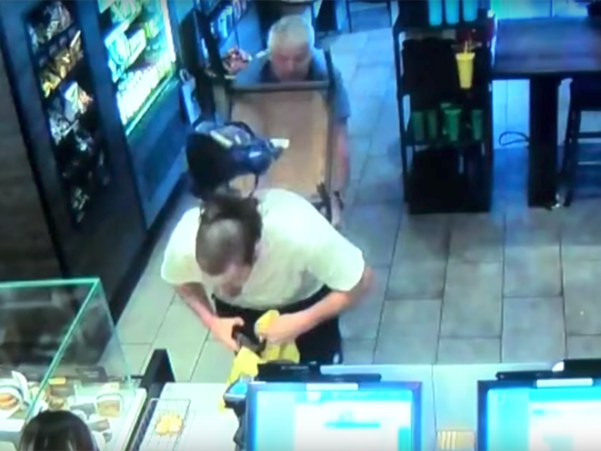 Fresno Starbucks Armed Robbery Good Samaritan