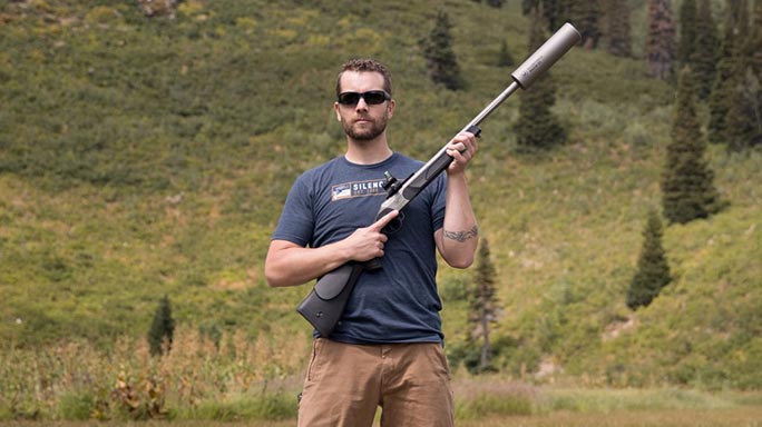 SilencerCo Maxim 50 Integrally Suppressed Muzzleloader lead